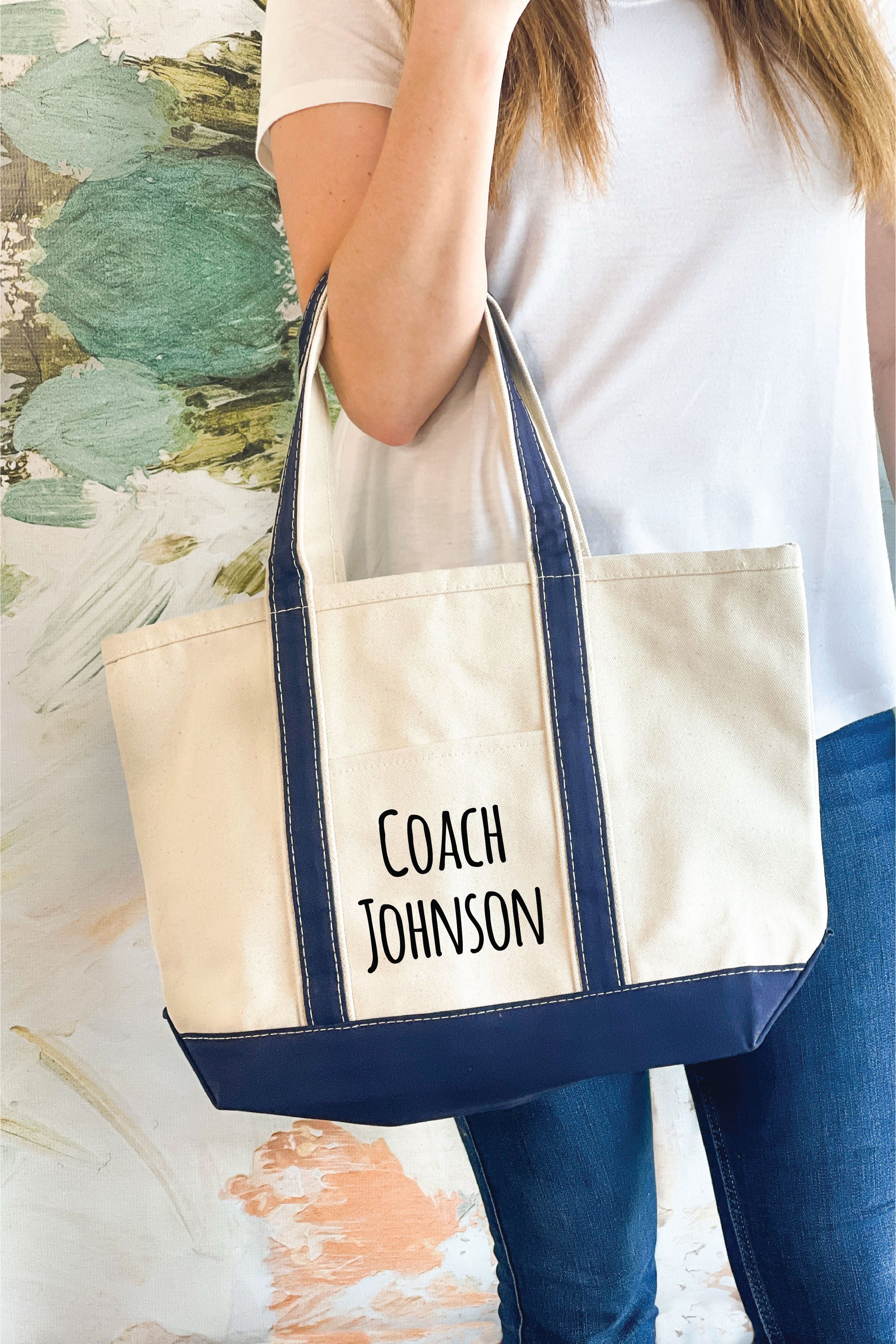Personalized Tote Bag and Organizer - On the Go Travel Set - LaLa