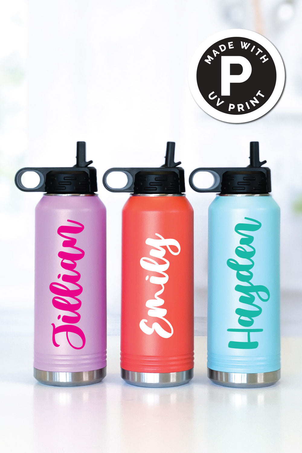 personalized water tumbler